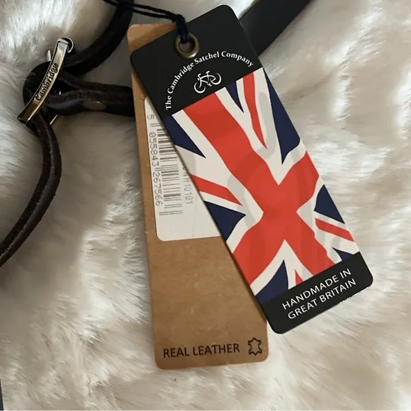 The Cambridge Satchel Company medium Push Lock Dapple Matte branded nickel gray - Picture 9 of 16